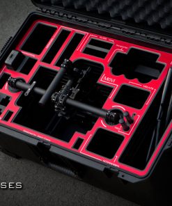 Movi M5 case with RED overlay