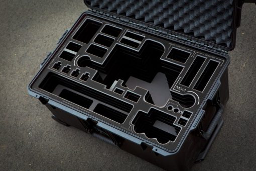 Movi M10 case with BLACK overlay