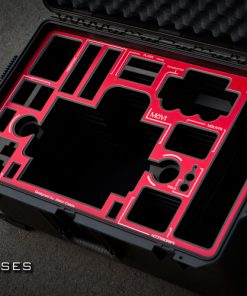Movi M5 case with RED overlay