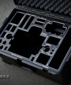 Movi M5 case with BLACK overlay