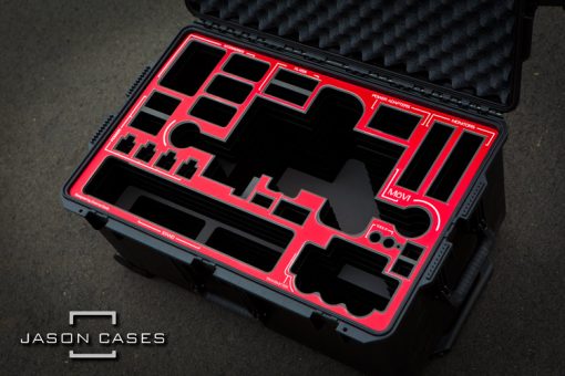 Movi M10 case with RED overlay