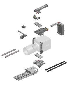 Arri Alexa Mini case with Tilta plates (Tilta Parts Diagram)