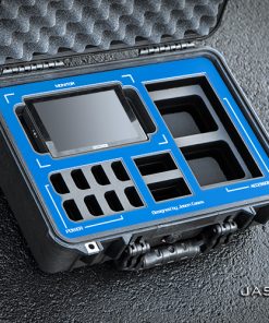 SmallHD 702 Case with Blue overlay