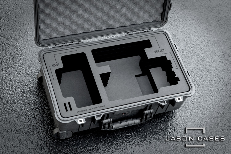 Jason Cases Pelican Case with Laser-Cut Foam for MoVI M5 