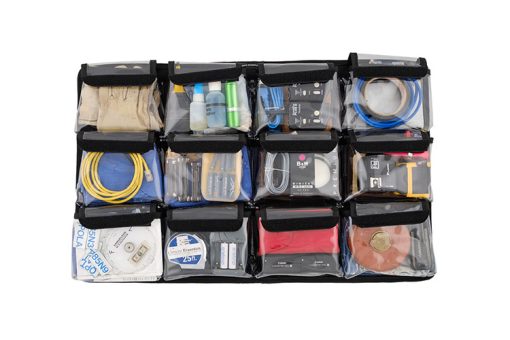 Pelican case lid organizer for Pelican 1650