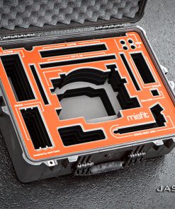 Bright Tangerine Misfit Mattebox + Side Flags case
