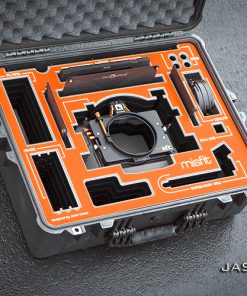 Bright Tangerine Misfit Mattebox + Side Flags case