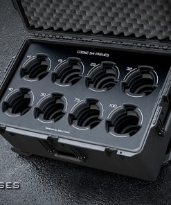 Cooke S4 Primes 8-lens case with Black overlay