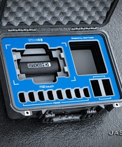 SmallHD 702 Touch Case with Blue overlay