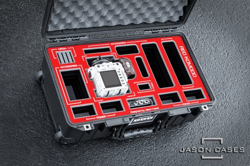 Red Komodo with Tilta Cage + Tilta Side Handle Case