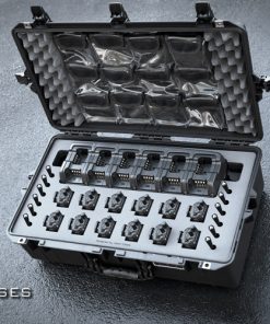Motorola CP100 12-radio and 12-unit Charger case