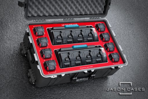 Milwaukee M18 8-Battery and 2-Charger case