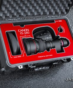 Canon 15-120mm Lens Case with Red overlay