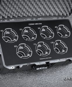 Cooke Mini S4 Primes 7-lens case (Black Overlay)