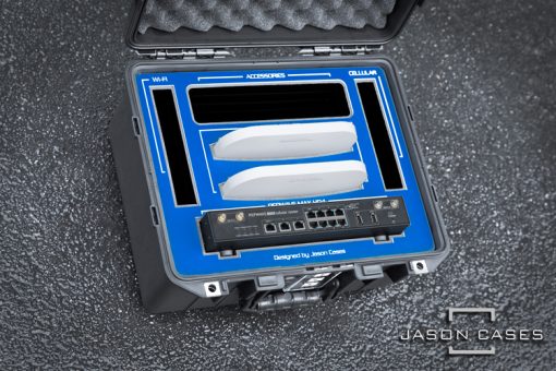 Peplink Pepwave MAX HD4 with APO AX Lite Wifi case