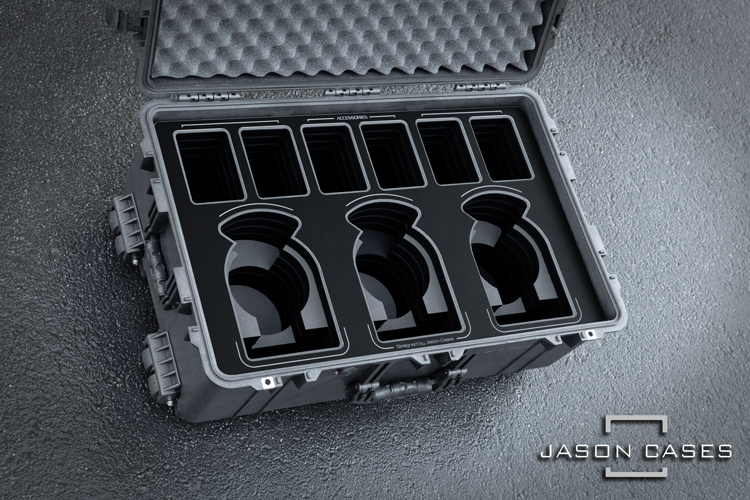 Jason Cases Pelican Case with Laser-Cut Foam for MoVI M5 