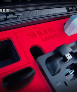 Shure MXW6 and Charger case