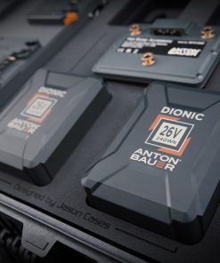 Anton Bauer LP4 Charger and 26V Battery 4-Pack case