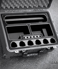 Alternative view of Motorola RDU4100 6-Radio case