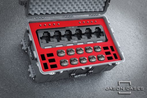 Harris XL-185P Radio and XL Charger case